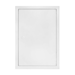 Дверцята металеві ревізійні e.mdoor.stand.500.700.z 500х700м c замком