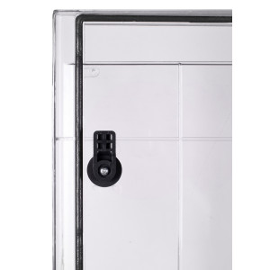 Корпус удароміцний з АБС-пластика e.plbox.400.600.200.tr, 400х600х200мм, IP65 з прозорими дверцятами