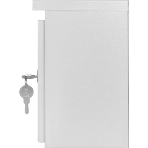 Корпус e.mbox.stand.n.12.z металевий, під 12мод., герметичний IP54, навісний, з замком