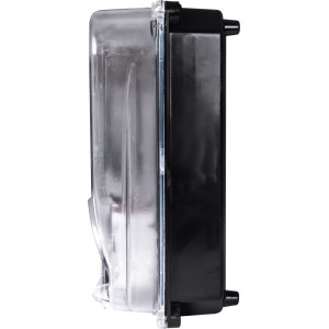 Корпус пластиковий e.mbox.stand.plastic.n.f1.pe прозорий, під однофазний лічильник, навісний