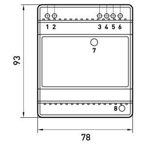 Блок живлення на DIN-рейку e.m-power.60.24 60Вт, DC24В