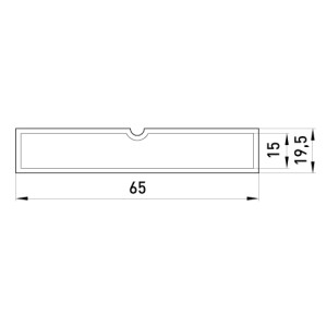Гільза мідна луджена кабельна з'єднувальна e.tube.stand.gty.120