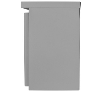 Корпус e.mbox.stand.n.06.z металевий, під 6мод., герметичний IP54, навісний, з замком