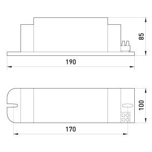 Електромагнітний баласт e.ballast.hpl.mhl.1000, для ртутних і металогалогенових ламп 1000 Вт