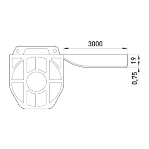 Сталева бандажна стрічка e.steel.band.pro.19.75.30, 19х0,75мм, 30м
