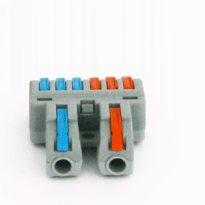 Клемна колодка з'єднувальна e.lc.pro.aw.uni.pl.2-6 з натискним важелем універсальна