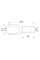Ізольований наконечник вилковий e.terminal.stand.sv.2.3,2.red 1.5-2.5 кв.мм, червоний, 100шт