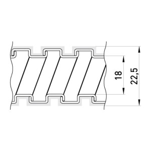 Металорукав e.met.sleeve.stand.proof.slfs.18 оцинкований, ізольований (50м)