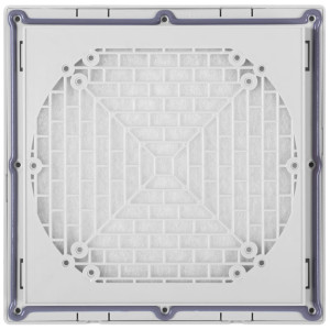 Решітка з фільтром e.climat.filter.pro.204 до вентилятора 120х120мм