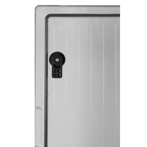 Корпус удароміцний з АБС-пластика e.plbox.300.400.165.24m.tr, 300х400х165мм, IP65 з прозорими дверцятами та панеллю під 24 модулі