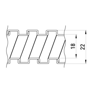 Металорукав e.met.sleeve.stand.sldx.18 оцинкований, сухий (50м)