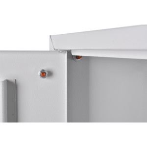 Корпус металевий e.mbox.pro.p.60.40.20 IP31 з монтажною панеллю (600х400х200)