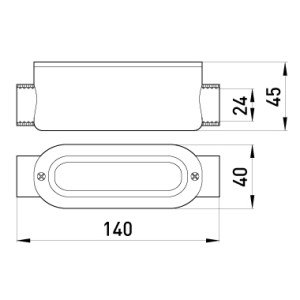 З'єднувач ревізійний прямий e.industrial.pipe.db.revise.direct.3/4" для труб 3/4"