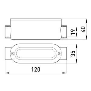 З'єднувач ревізійний прямий e.industrial.pipe.db.revise.direct.1/2" для труб 1/2"