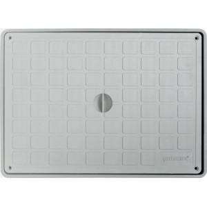 Колодязь кабельний пластиковий e.manhole.360.260.320.cover, 360х260х320мм з кришкою