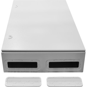 Корпус металевий e.mbox.industrial.p.60.50.30z IP41 з монтажною панеллю (600х500х300)