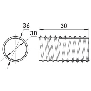 Труба гнучка армована e.g.tube.pro.30 (30м)