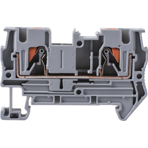 Клемна колодка набірна на DIN-рейку e.tc.din.spring.4