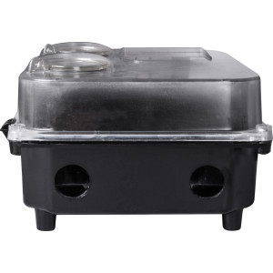 Корпус пластиковий e.mbox.stand.plastic.n.f3.прозорий, під трифазний лічильник, навісний, з комплектом метизів