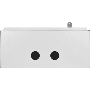 Корпус e.mbox.stand.n.12.z металевий, під 12 мод., навісний, з замком