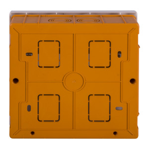 Корпус пластиковий 8-модульний e.plbox.stand.w.08k, вбудований