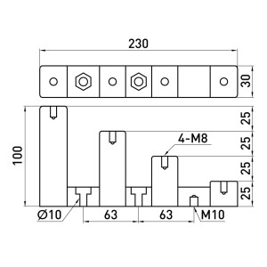 Ізолятор ступінчатий e.step.cj4-30 700A