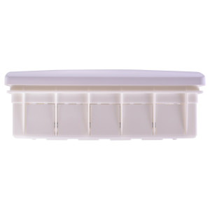 Корпус пластиковий, що вбудовується (PT) 13-модульний, однорядний, IP 30