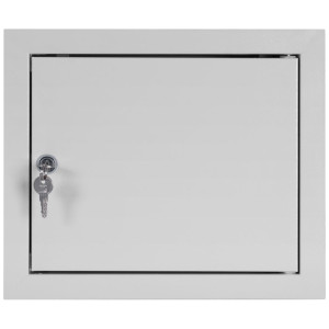 Корпус металевий e.mbox.pro.w.12 IP31 вбудований на 12 модулів