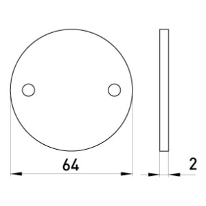 Кришка коробки з'єднувальної e.pipe.db.cover.stand