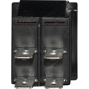 Перемикач клавішний e.switch.key.04, 4 pin, з індикацією