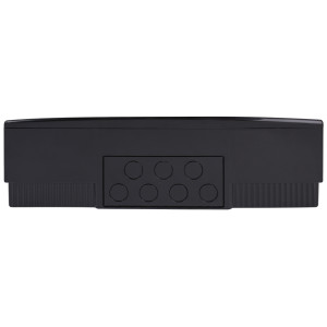 Корпус пластиковий на 24 модулів e.plbox.pro.n.24b.black навісний, чорний з непрозорими дверцятами IP40