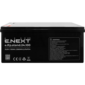 Акумуляторна батарея e.lfp.stand.24.100 25,6В, 100Аг, LiFePO4