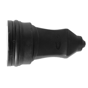 Розетка переносна з захисною кришкою каучукова e.socket.rubber.029.16, з з/к, 16А