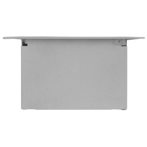 Корпус e.mbox.stand.w.06.z металевий, під 6 мод., що вбудовується, з замком