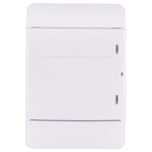 Корпус пластиковий, що вбудовується (PT) 5-модульний, однорядний., IP40, з непрозорими дверцятами