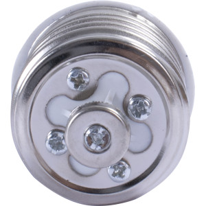 Перехідник e.lamp adapter.Е40/Е27.white, з патрону Е40 на Е27, пластиковий