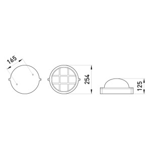 Світильник e.light.1303.1.100.27.white 100W
