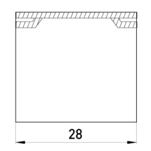 З'єднувач e.trunking.channel.stand.20.10 для короба 20х10мм