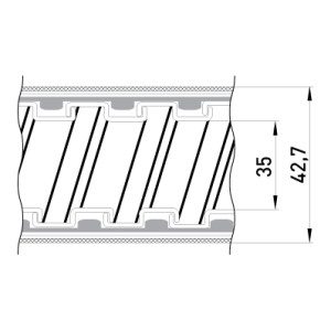 Металорукав e.met.sleeve.stand.proof.braid.32 ізольований, в металевій оплітці (25м)