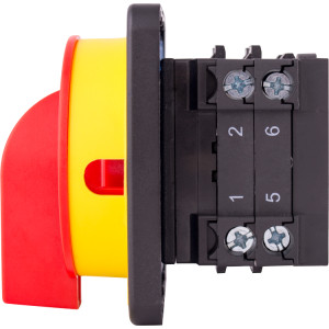 Пакетний перемикач LK16/2.211-ZК/45 щитовий, з передньою панеллю (під пломбування), 3p, 0-1, 16А