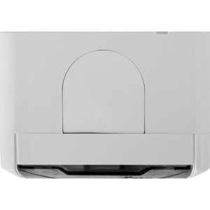 Розетка одинарна e.aqua.1231.grtз з/к, для зовнішнього монтажу, IP54, кришка прозора