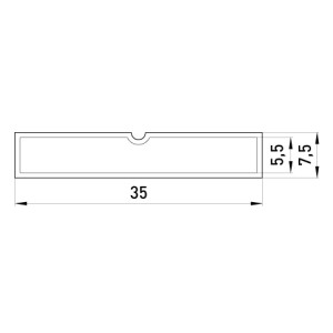 Гільза мідна луджена кабельна з'єднувальна e.tube.stand.gty.16