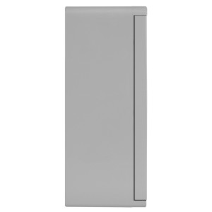 Корпус удароміцний з АБС-пластика e.plbox.250.330.130.18m.blank, 250х330х130мм, IP65 з панеллю під 18 модулів