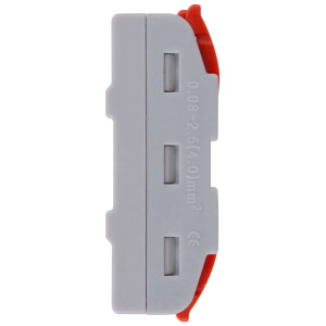 Клемна колодка з'єднувальна e.lc.pro.aw.uni.pl.2 з натискним важелем універсальна