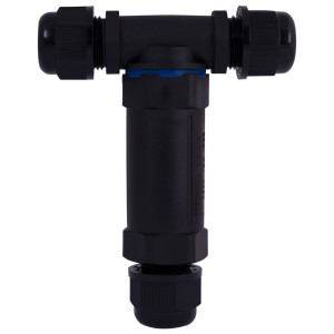 З'єднувач кабельний водонепроникний Т-подібний e.wcc.cnp25t, IP68