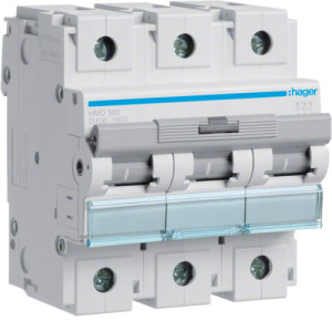 Автоматичний вимикач 3P 15kA D-100A 4.5M