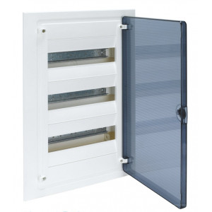 Щит в/у з  прозорими дверцятами, 36 мод. (3х12), GOLF