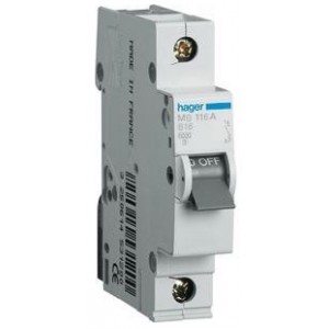 Автоматичний вимикач 1P 10kA C-63A 1M