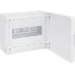 Щит з/у з білими дверцятами, 8 мод. (1х8), GOLF