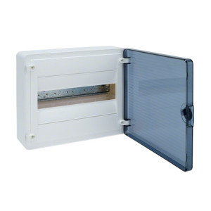 Щит з/у з  прозорими дверцятами, 12 мод. (1х12), GOLF